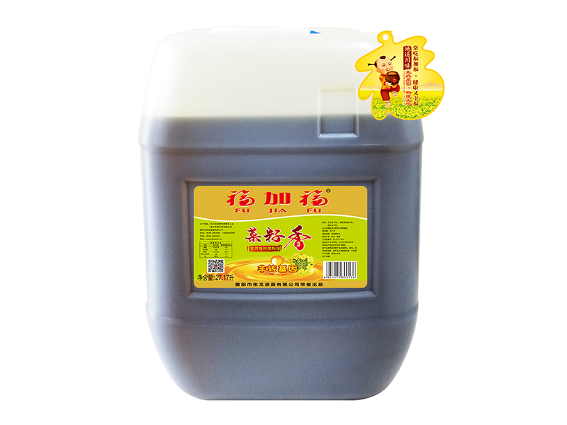 福加福27.17L（小口方桶）菜籽香食用植物調和油